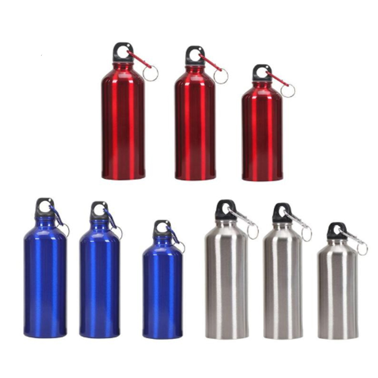 304 Stainless Steel 400Ml 500Ml 600Ml Sport Water Bottle With Handle Lid Logo