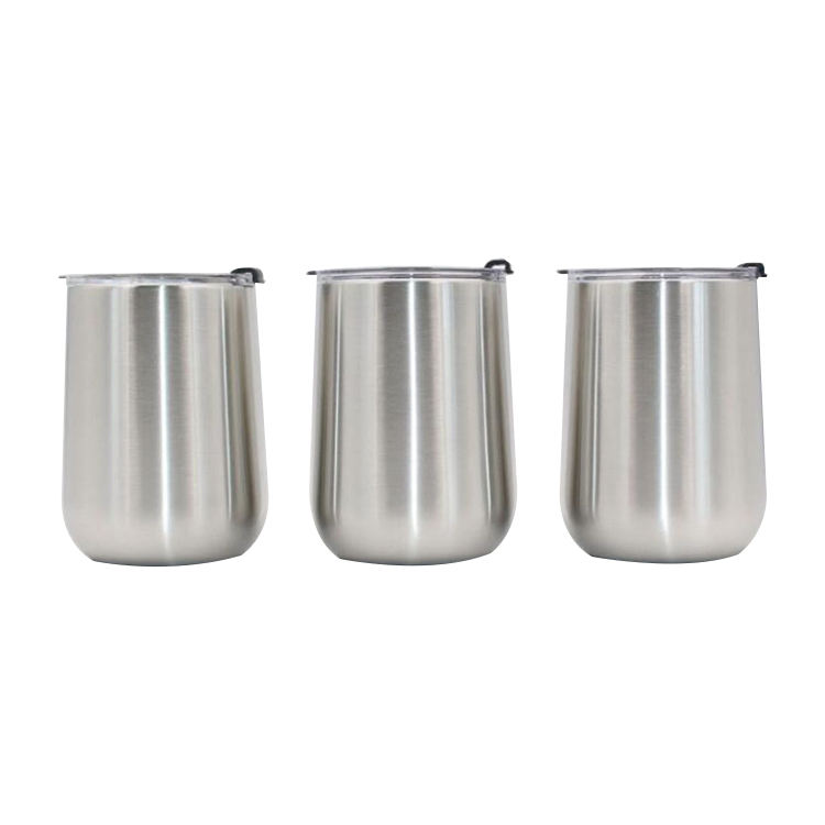 OEM Stainless Steel Double Walled Glass Coffee Tumbler Customized With Lid