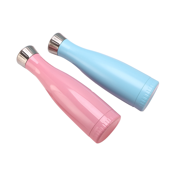 480ml Insulated Double Wall Cola Bottle Vacuum Thermo Thermal Flask Stainless Steel Water Bottle